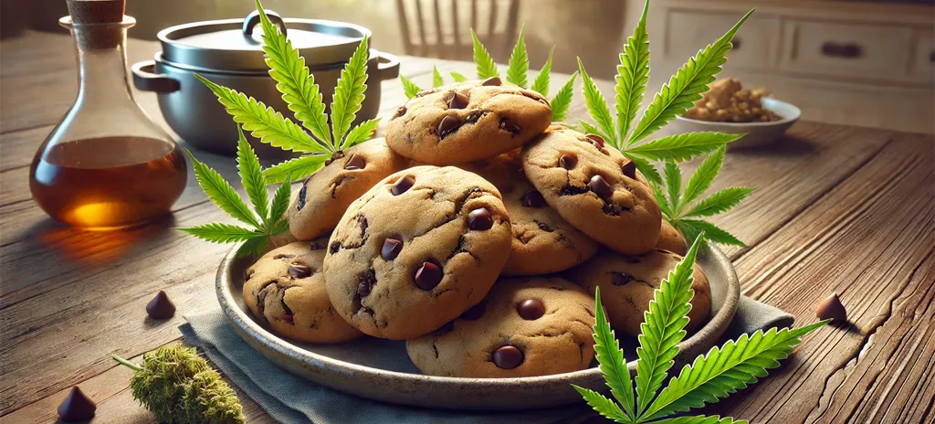 Cannabis Chocolate Chip Cookies Rezept