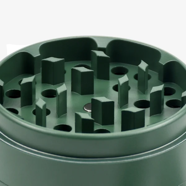 Keramik Grinder in grün, Schneidezähne / Mahlwerk