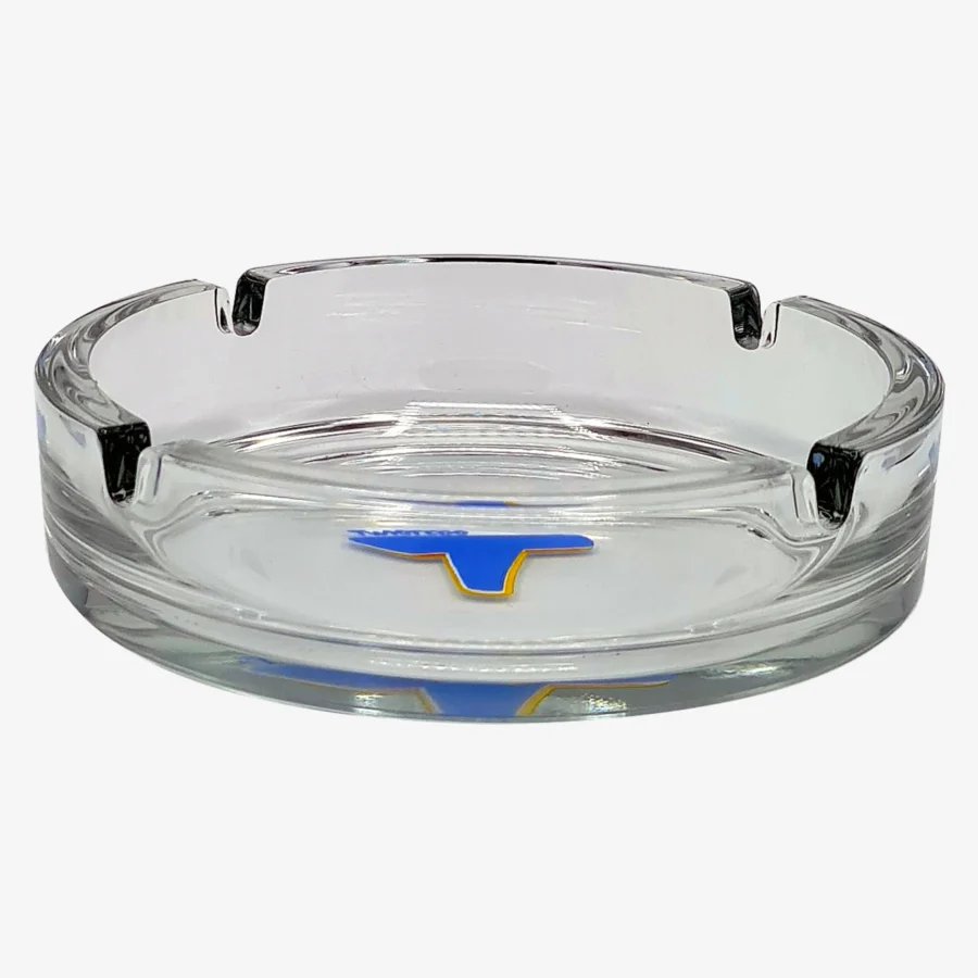 Glas Aschenbecher