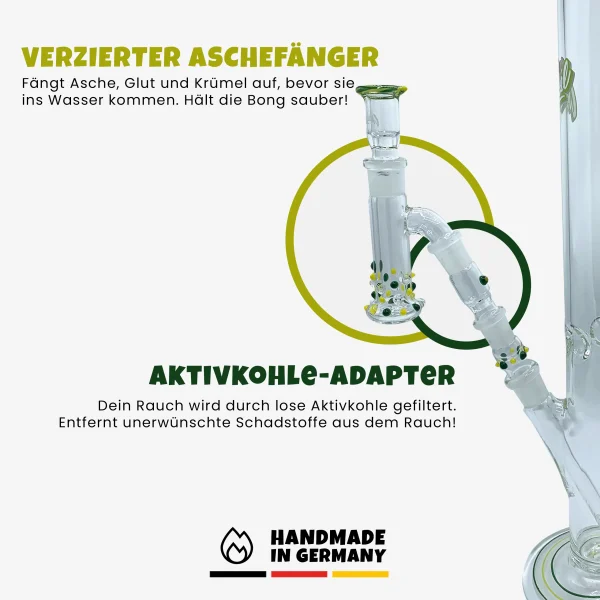 WEEZEL Signature Bong "Cleaner Line" - Adapter Erklärung