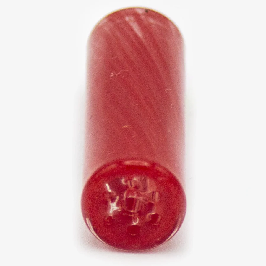 WEEZEL Spiralfilter, rot-weiß, von vorne