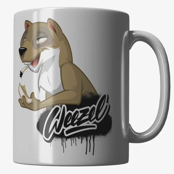 WEEZEL Midnight Smoker Tasse von rechts