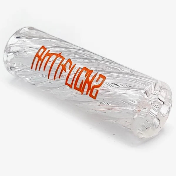 Antifuchs Flow Tip Spiralfilter, Klarglas, seitlich schräg