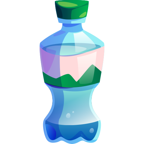 1,5 L Wasserflasche