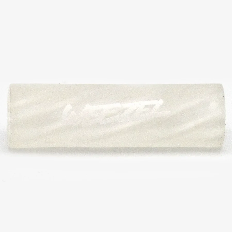 WEEZEL Flowtip sandgestrahlt weißes Logo, von der Seite