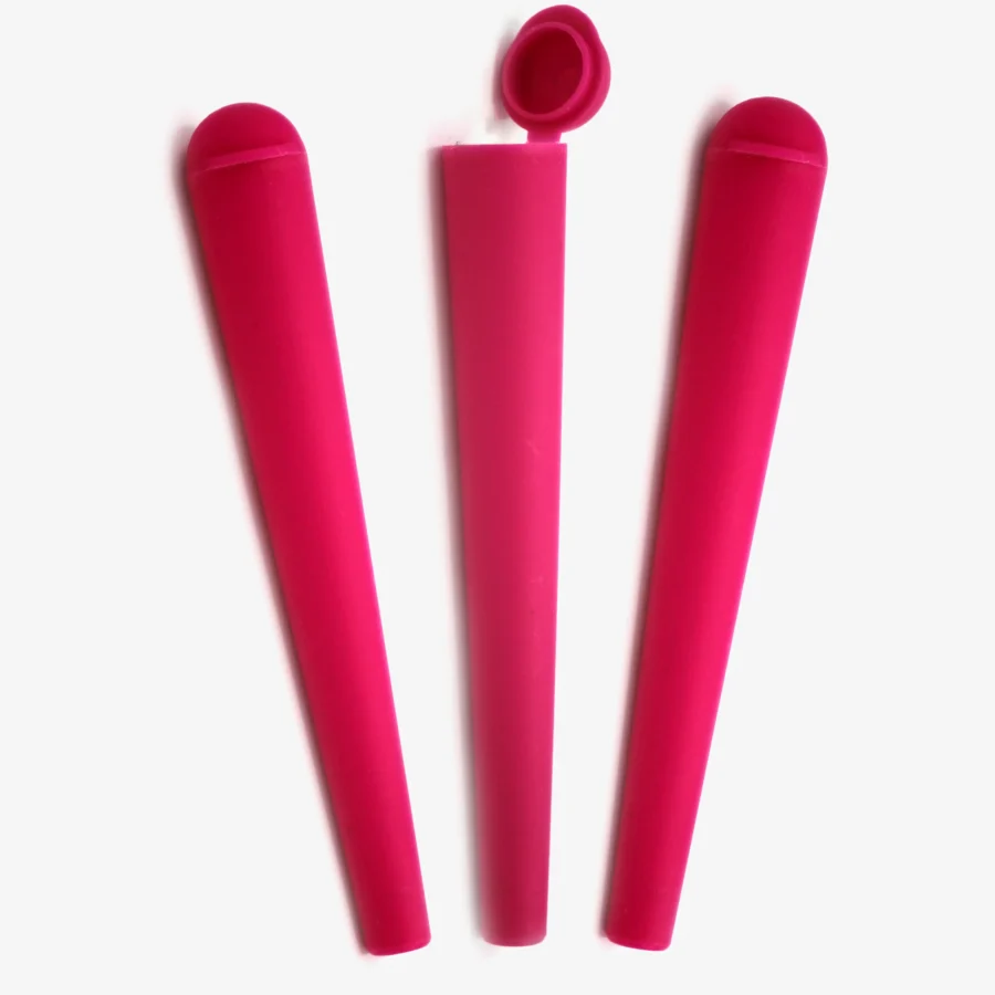 3 pinke Jointhüllen