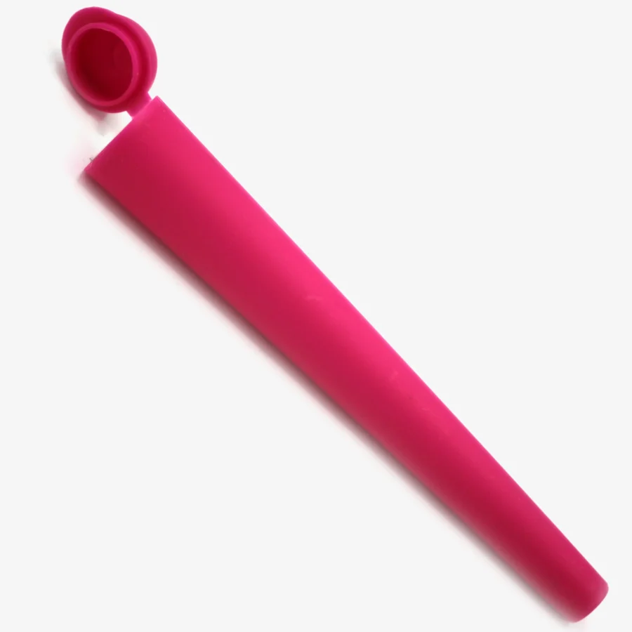 Pinke Jointhülle, geöffnet