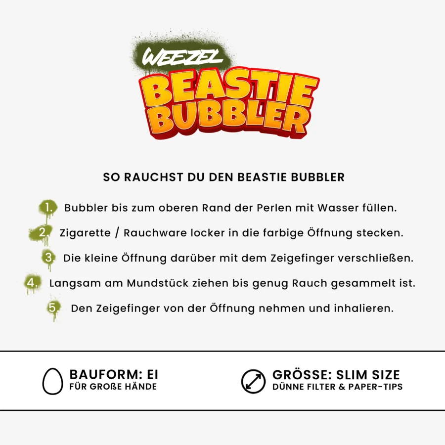 Beastie Bubbler Rot